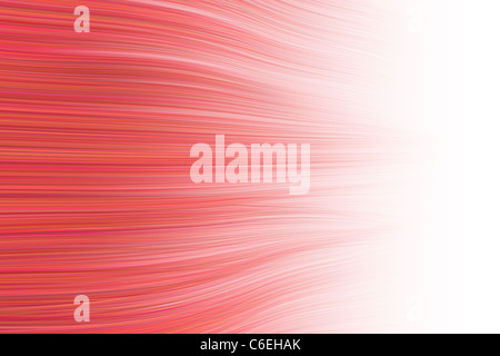 hochwertige Rendering der Linie Hintergrund in rot Stockfoto