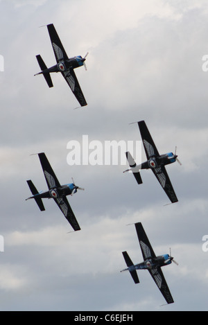 klingen aerobatic Anzeige Mannschaft im Formationsflug Stockfoto