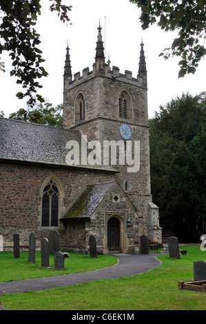 St. Leonard Kirche, Swithland, Leicestershire, England, Vereinigtes Königreich Stockfoto