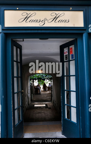 T-Stück Haas & Haas Haus, Wien, Österreich, Europa Stockfoto