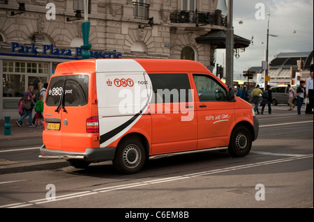 TNT Post Logo Van Amsterdam Holland Niederlande Europa Stockfoto