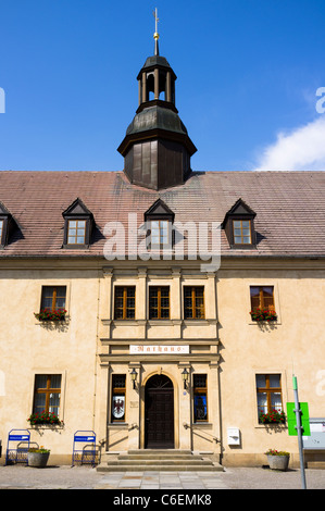 Rathaus in Bad Belzig, Brandenburg, Deutschland Stockfoto