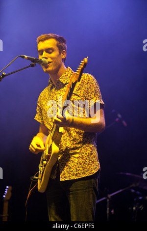 Mit nichts erklingt in den grünen Mann Festival, Crickhowell, Mid Wales, Vereinigtes Königreich. Stockfoto