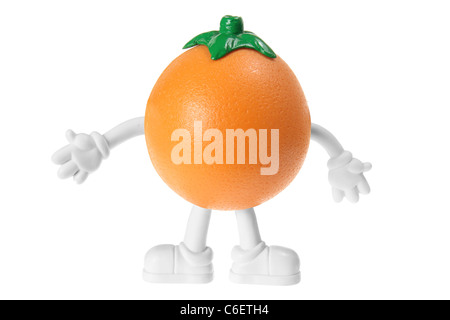 Orange Figur Stockfoto