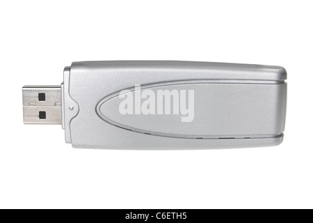 Wireless USB-Adapter Stockfoto