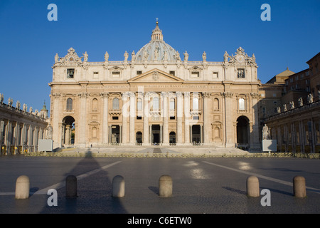 Die päpstliche Basilika des Heiligen Petrus, der Staat der Vatikanstadt Stockfoto
