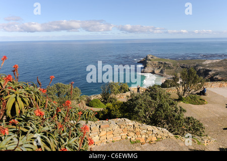 Coastal Ansicht, Kap der guten Hoffnung und Cape Point, Table Mountain National Park, Western Cape, Südafrika Stockfoto