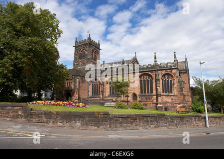 St Michael & All Angels Pfarrkirche in Middlewich Cheshire UK Stockfoto