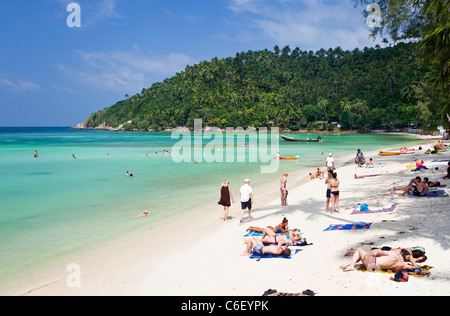 Hut Salad Beach, Ko Pha-Ngan, Thailand Stockfoto