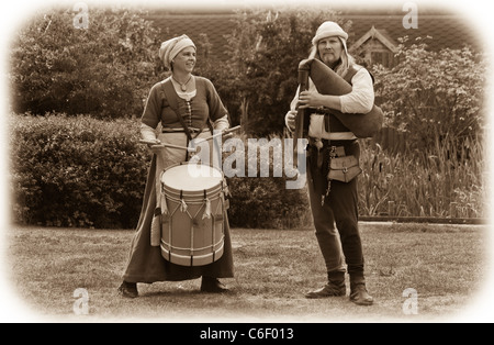 Schlacht von Bosworth August 2011 Stockfoto