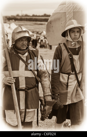 Schlacht von Bosworth August 2011 Stockfoto