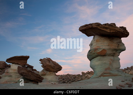 Sonnenuntergang am Stud Horse Point - Utah und Arizona Grenze Stockfoto