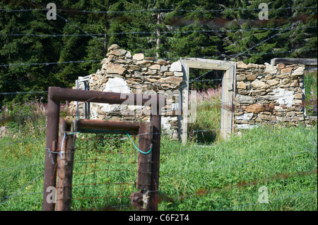 Bucina - Buchwald - Grenze Tschechien-Deutschland - Eisernen Vorhang aus der Zeit des Kalten Krieges - Böhmerwald - Bayerischer wald Stockfoto