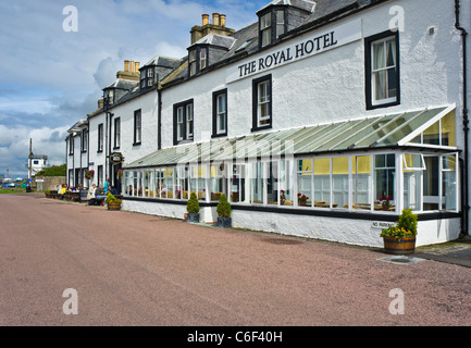 Das Royal Hotel am Hafen von Cromarty The Black Isle Schottland Stockfoto