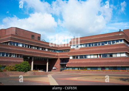 Fassade des Civic Centre St. Peter quadratische Wolverhampton UK Stockfoto
