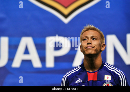 Keisuke Honda (JPN) während der Kirin Challenge Cup 2011 match zwischen Japan Südkorea 3: 0. Stockfoto