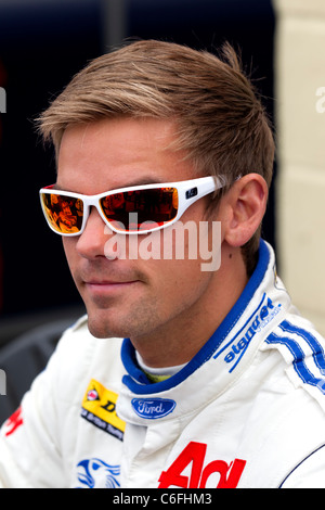 Btcc British Touring Car Championship Rennfahrer Tom Chilton. Stockfoto