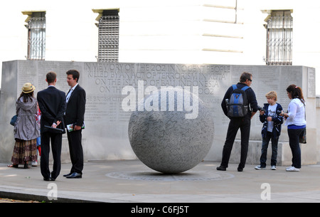 Bali Bombardierung 2002 Memorial, Clive Schritte, London, England, UK Stockfoto