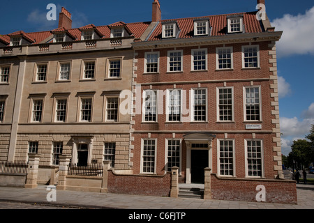 Fassaden am Queen Square, Bristol, England, UK Stockfoto