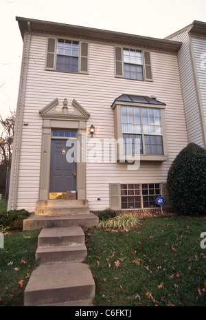 Haus der Harold James Nicholson in Burke, VA. Nicholson war ein CIA-Mitarbeiter verhaftet wegen Spionage für Russland. Stockfoto