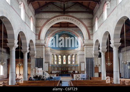 All Souls Church Interieur. Eastbourne, East Sussex, England, UK Stockfoto