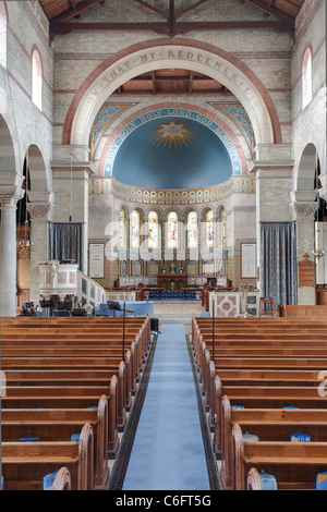 All Souls Church Interieur. Eastbourne, East Sussex, England, UK Stockfoto