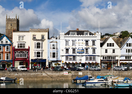 Das Royal Castle Hotel in Dartmouth Devon Stockfoto