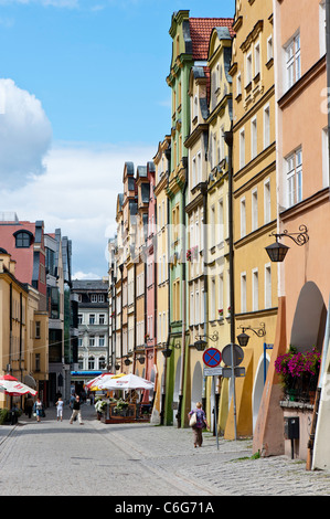 Altstadt von Jelenia Gora, Niederschlesien, Polen Stockfoto