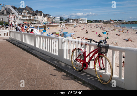 Strand von Quiberon, Bretagne, Frankreich Stockfoto