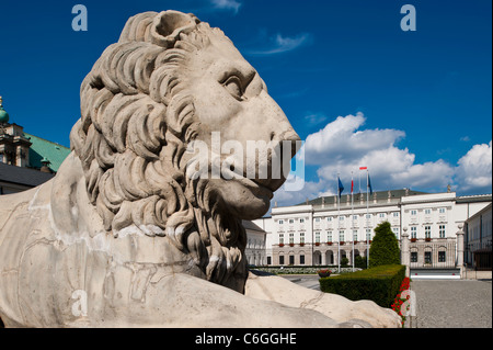 Präsidentenpalast, Warschau, Polen Stockfoto