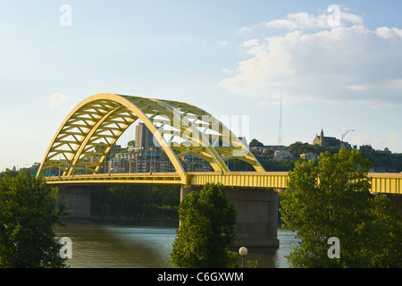 Daniel Carter Bart Route 471 Brücke über den Ohio River in Cincinnati Ohio auch bekannt als der Big-Mac-Bridge Stockfoto