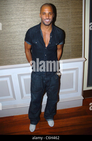 Ricky Whittle bei der Bank Nightclub County Down, Nordirland - 06.03.10 Stockfoto