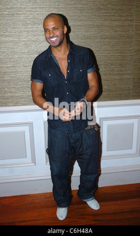 Ricky Whittle bei der Bank Nightclub County Down, Nordirland - 06.03.10 Stockfoto