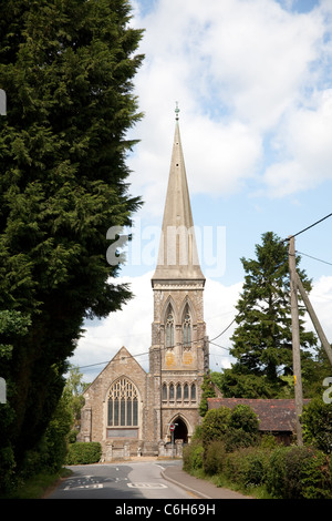 Ehemaligen Methodistenkirche umgewandelt in Wohnungen. Catsfield, East Sussex, England, UK Stockfoto