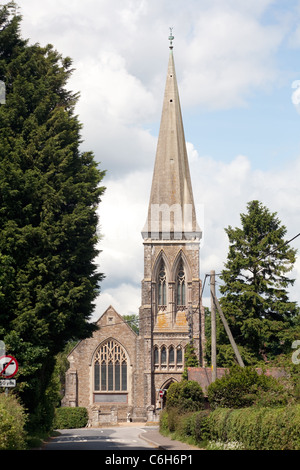 Ehemaligen Methodistenkirche umgewandelt in Wohnungen. Catsfield, East Sussex, England, UK Stockfoto