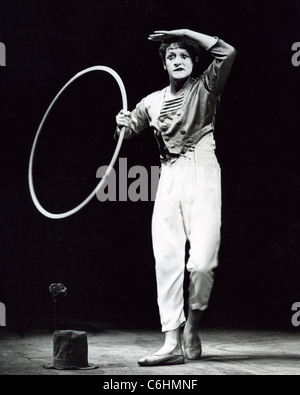 Französischer Schauspieler und Pantomime Künstler MARCEL MARCEAU (1923-2007) Stockfoto