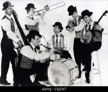 ACKER BILK und seine PARAMOUNT JAZZBAND über 1964 Stockfoto