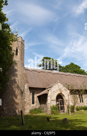 All Saints Parish Church, Pferdchen, Norfolk, England. Stockfoto