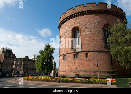 Die Zitadelle oder Gerichtsgebäude, Carlisle, Cumbria, England. Stockfoto