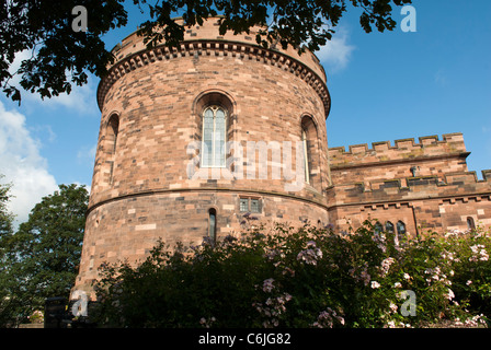 Die Zitadelle oder Gerichtsgebäude, Carlisle, Cumbria, England. Stockfoto