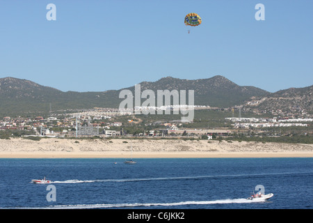 Parasailing - Cabo San Lucas, Mexiko Stockfoto