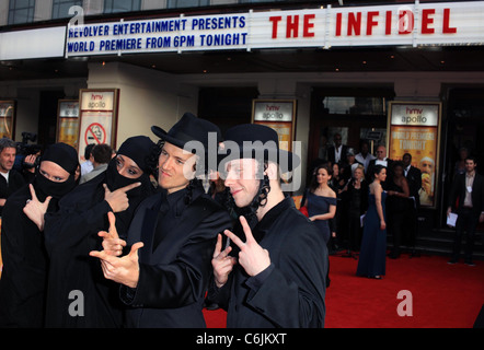 Gäste Weltpremiere Gala Screening von "Die Ungläubigen" statt an der Hammersmith Apollo London, England - 08.04.10 Stockfoto