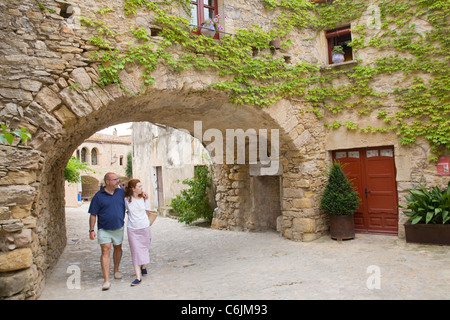 Peratallada, Katalonien, Spanien Stockfoto