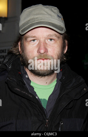 Dallas Roberts Öffnung Nacht nach der Party für The Public Theater-Produktion "The Book Of Grace" hielt im Forum New York Stockfoto