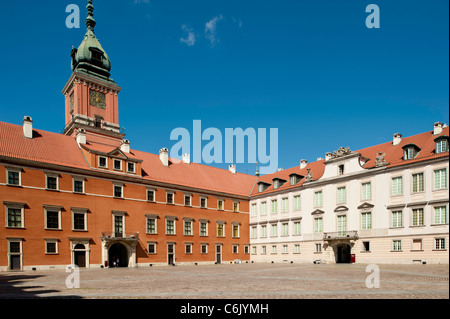 Königliche Schloss, Altstadt, Warschau, Polen Stockfoto