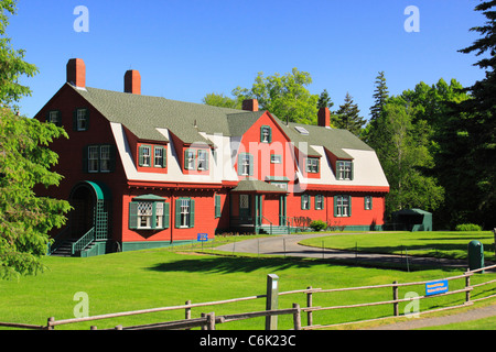 Roosevelt Cottage, Roosevelt Campobello International Park, Welshpool, Campobello Insel, New-Brunswick, Kanada Stockfoto