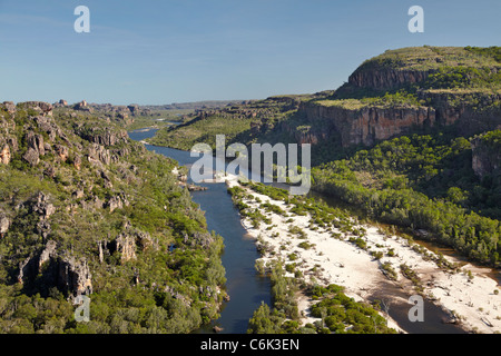 East Alligator River Valley, am Rande des Kakadu-Nationalparks, Arnhemland, Northern Territory, Australien - Antenne Stockfoto