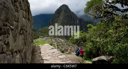 Die verlorene Stadt der Inkas, Machu Picchu, Cusco Region, Peru Stockfoto