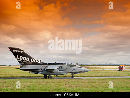 RAF GR4 Tornado feiert 1 Million Stunden vom Tornado fliegen.  SCO 7701 Stockfoto