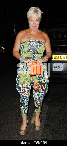 Denise Welch an Mahiki Club London, England - 27.07.10 Stockfoto